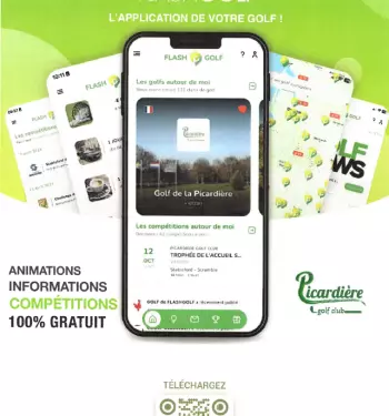 👉 Suivez toute l'actualité du golf sur l'application FlashGolf !